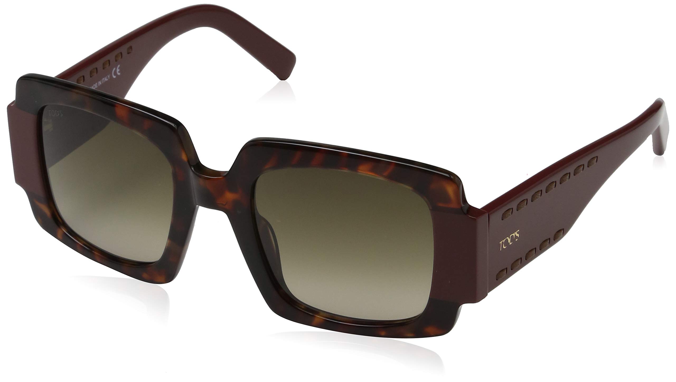 Amazon | Tod's TO 0213 女性 サングラス HAVANA/BROWN SHADED